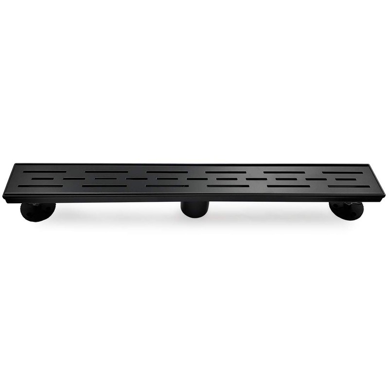 Neodrain 24 in Rectangular Linear Shower Drain with Brickwork Pattern