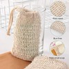 20 Piezas Bolsa De Sisal Exfoliante Para Jabón Baño Ducha
