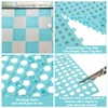 LISHINE 16 Pack 11.8" x 11.8" Interlocking Floor Tiles with
