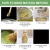 KIBICK Matcha Whisk Set, 5 PCS Matcha Tea Set with