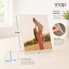 Snap H8001H10C Horizontal Acrylic Frame, 5" x 7", 12 Pieces
