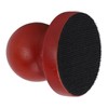 Dog Nail File Scratch Board Wooden Round Dog Scratch Pad
