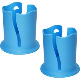 2Pcs Paddle Board Cup Holder,Kayak Drink Holder Surfboard Water Bottle Holder, Paddleboard Cup Holder Surfboard Water Bottle Holder for Outdoor Fishing Boat Kayak Accessories (2*Blue)