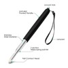 Alcoon 3 Pack Telescopic Teachers Pointer Retractable Handheld Presenter Extendable