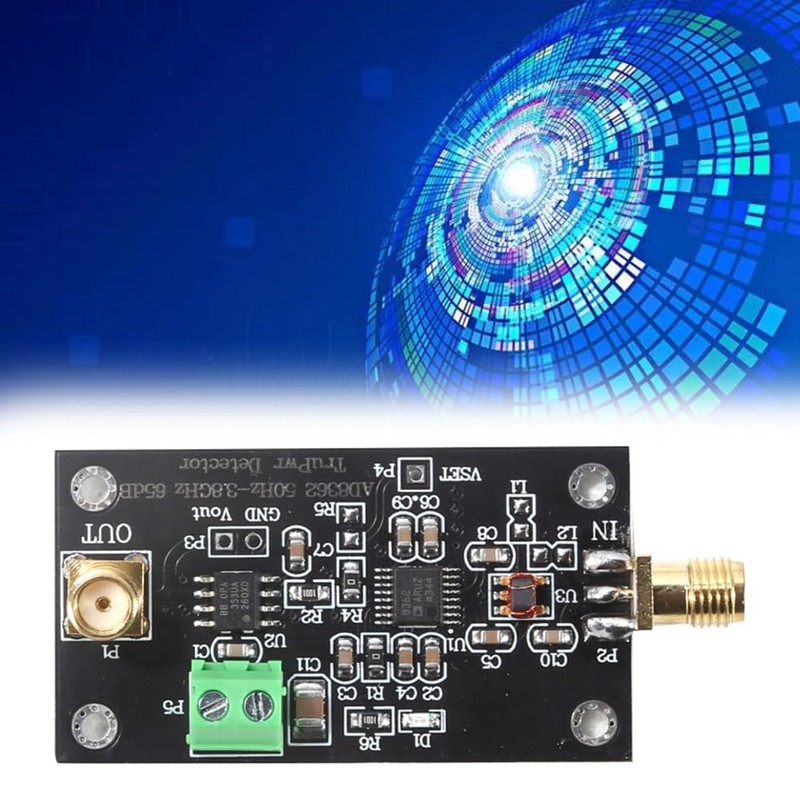 Lyaciomn RMS RF Detection Linear Db Output Multifunction Portable Rf
