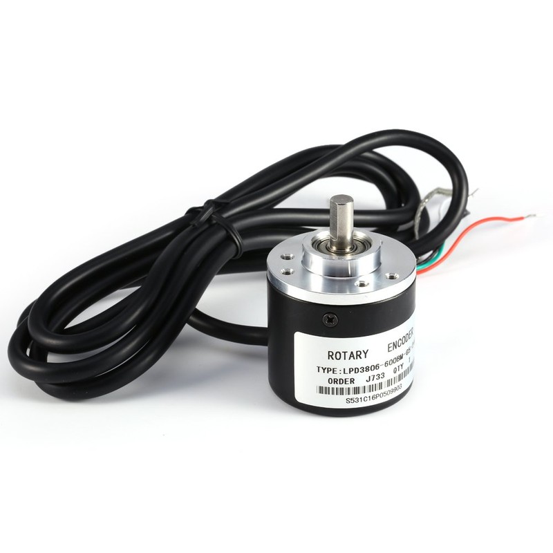 Atyhao Encoder Photoelectric Rotary Encoder 600p/r Rotary Encoder Angle Measurement