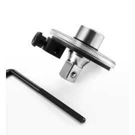 BUBUCAM 1/2 Inch Torque Wrench Angle Gauge Tool, 360° Adjustable 1/2" Drive Torque meter Wrench Set, Professional Measure Tool