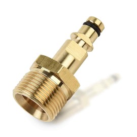 M22 Pressure Washer Plug To Quick Connect Coupler Adapter Brass M22 Washer Gun Hose Pipe Convert Tool for Karcher