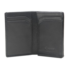 Esquire Oslo RFID Leather Credit Card Holder 7.5 cm, black, Elegant