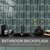 10 Sheet Peel and Stick Subway Kitchen Backsplash Tiles,3D Rectangle
