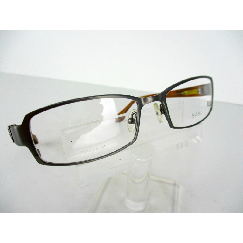 Saki TITANIUM Mod. 902 (BSIL) Brushed Silver 53 x 18