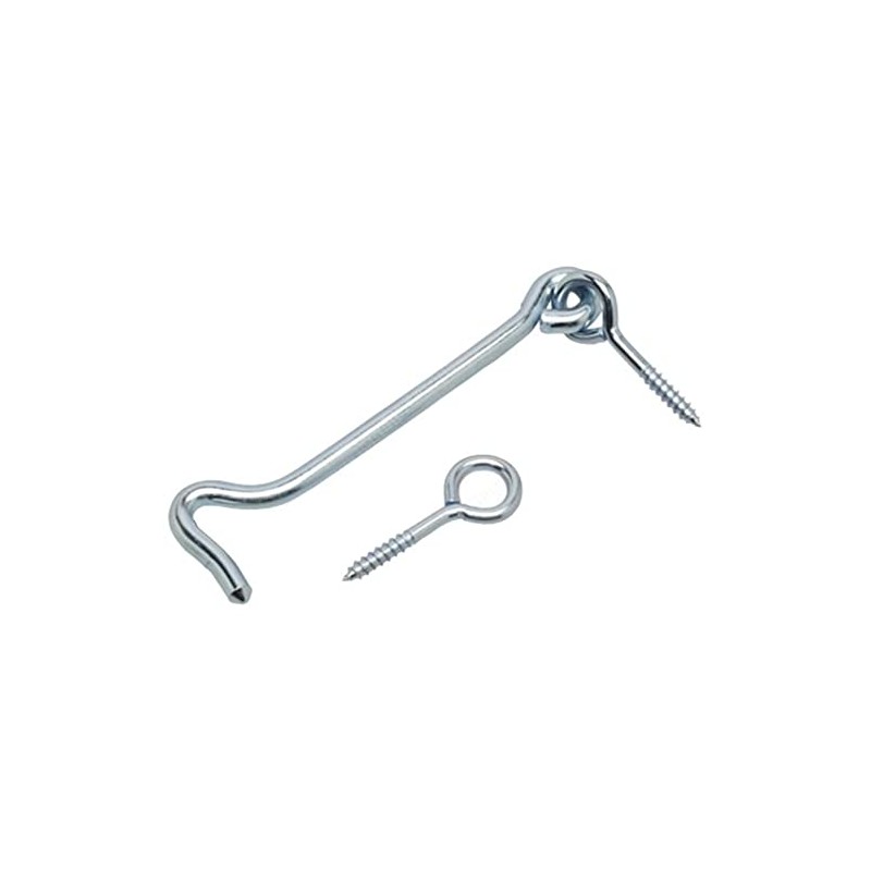 Merriway® BH01745 (2 Pcs) Gate Hook and Eye, 100mm (4