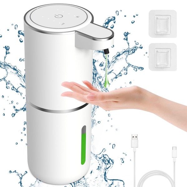 GuDoQi Automatic Liquid Soap Dispenser with 4 Levels Adjustable Soap