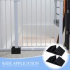 Geelin 4 Pcs Pet Gate Support Feet Freestanding Dog Gates