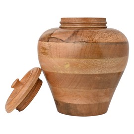 SOULURNS WOODEN CREMATION URNS FOR HUMAN ASHES ADULT MALE FEMALE CAN HOLD 200 Cubic INCH OF ASHES