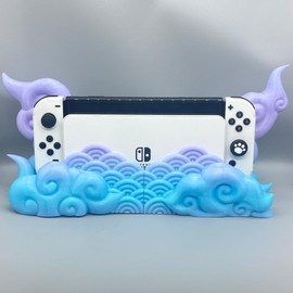 iSANGHU Gradient Translucent PETG 3D Printer Filament 1.75mm, Color Changing 3D Printing Filament with Light Transmission Feature, Good Layer Adhesion, Moisture Free, Semi-Transparent Blue/Purple 1KG