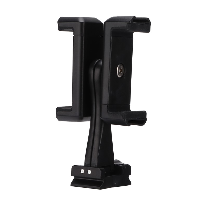 Cell Phone Double Clip Stand Mount Adjustable Tablet Hands Free