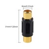 AEDIKO 20pcs RCA Female Coupler RCA Female to Female Audio