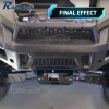 RI UTV Steel Winch Mounting Bracket For Polaris Ranger Crew