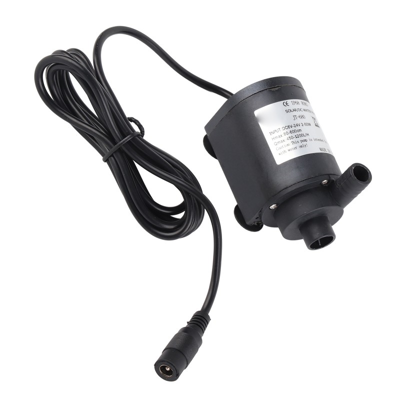 DC 24V 1000L/H Hot Water Circulation Pump Solar Brushless Motor
