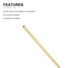 DTGN 1mm x 0.2mm x 300mm(ODxWall TXL) Brass Tube -