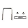 M6x50x100mm Square U Bolt 304 Stainless Steel Tie Down U