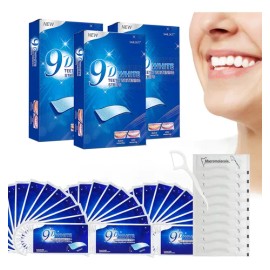 52 Tiras Blanqueadoras Dentales 5d 9d Temy Smile Blanqueador