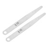 sourcing map Metric Thickness Feeler Gauge 0.1mm Stainless Steel Measuring