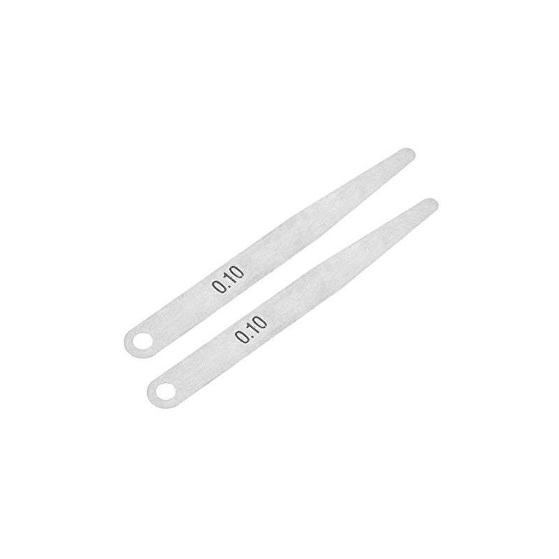 sourcing map Metric Thickness Feeler Gauge 0.1mm Stainless Steel Measuring