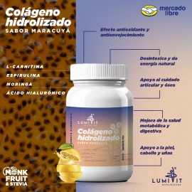 Colágeno Lumivit 1 Bote | Resveratrol + Acido Hialuronico |