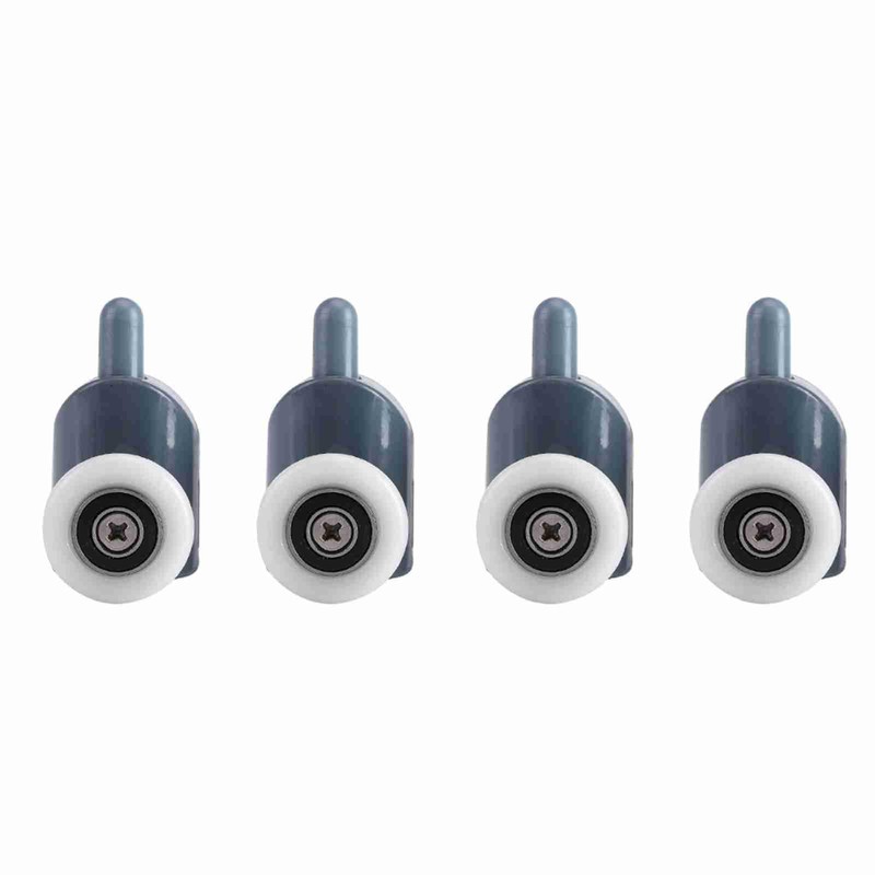 8Pcs Shower Door Rollers Shower Door Runners/Wheels/Pulleys/Guides Home Bathroom DIY