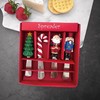 Supreme Housewares Cheese and Butter Spreader Knives Christmas Decor 4-Piece