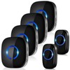 Wireless Doorbell Kit with 1300FT Range, IP55 Waterproof & 5