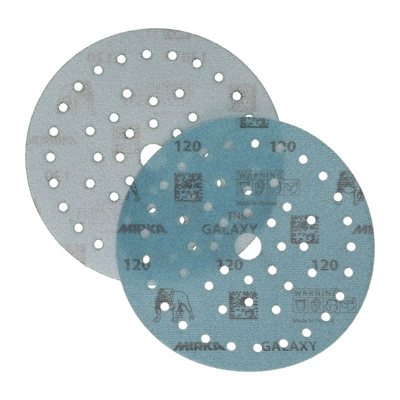 Mirka Galaxy Epoxy Sandpaper 150 mm Velcro Grain 120 for