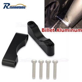 risemotom8 Black 21" 23" 26" Front Fender Spacers For Harley Touring Electra Street Glide