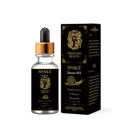 Snail mucus serum 96% with collagen and vitamin C for facial care