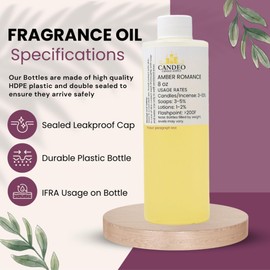 Old-Fashioned Lilac Fragrance Oil (8oz Bottle) | Candle Making, Soap Making, Room Sprays, Bath Bombs, Lotion, Car Fresheners, Wax Melts | Candeo Candle Supply | Phthalate Free & Prop 65 Compliant