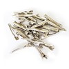 Alligator Crocodile Hair Single Prong Clips 4cm - Pack of