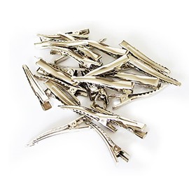 Alligator Crocodile Hair Single Prong Clips 4cm - Pack of 50