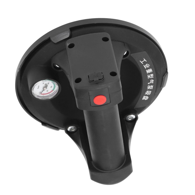 Electric Glass Suction Cup 6 Inch 440LBS Load Capacity Rechargeable