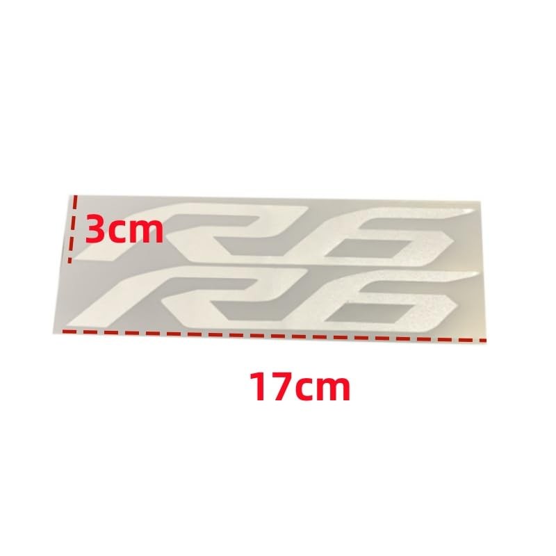 Calcomanías adhesivas 2D para Yamaha YZF R6 para carenado de
