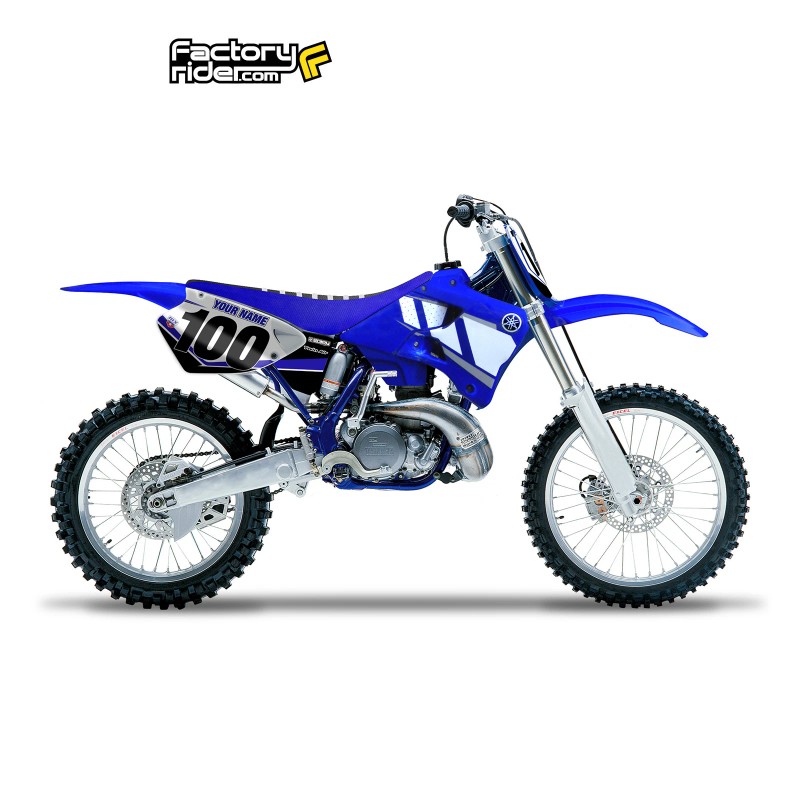 Enjoy MFG 2000-2004 YAMAHA TTR 225 Seat Cover BLUE SIDES