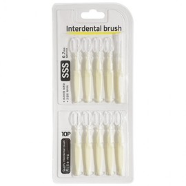 Wooil Interdental Brush Type I 0.7mm (10P SSS) 8717 Tartar brush 3ea