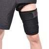 Luwint Youth Small Adult Thigh Hamstring Brace, Adjustable Compression Upper