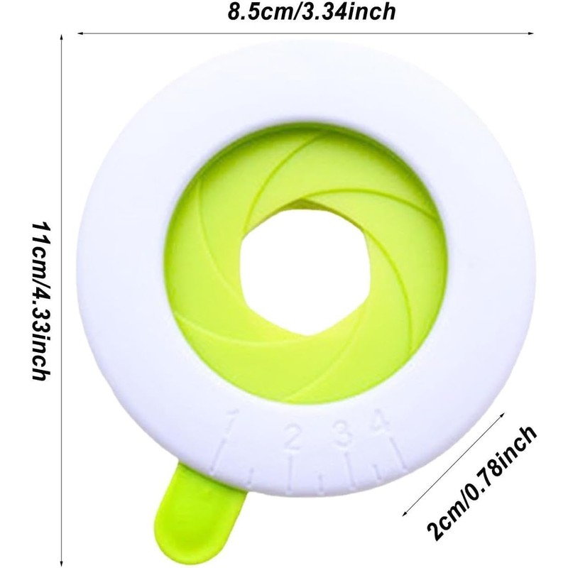 Spaghetti Scoop with Precise Measurement and Rotating Design to Prevent