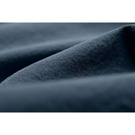 L1NK STUDIO Fitted sheet single bed 90 cm or 35" inches (90x200x35 cm or 35"x79"x14"inches) 100% cotton (Percale 200 threads) Plain dyed NOCHE