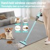 SIPPON 6-in-1 Lightweight Stick Vacuum Cleaner with 100W Powerful Motor,