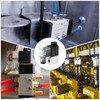 sourcing map Pneumatic Solenoid Valve, 1/4 Inch NPT 24V 2