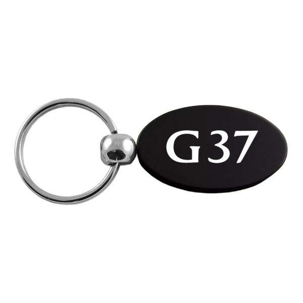 Infiniti G37 Oval Key Ring (Black)