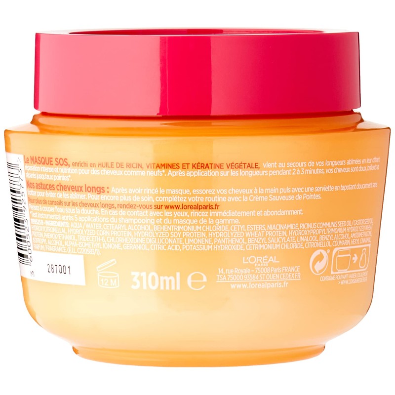 L'Oréal Paris Elseve Dream Long Mask Enriched with Castor Oil/Keratin